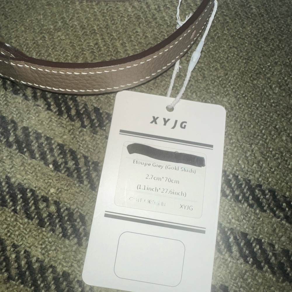 Leather bag strap - Picture 4 of 4